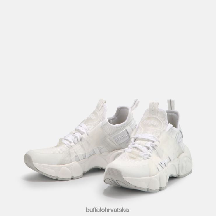 bijela Buffalo cld run sock trainer low vegan |tenisice TDD6T401